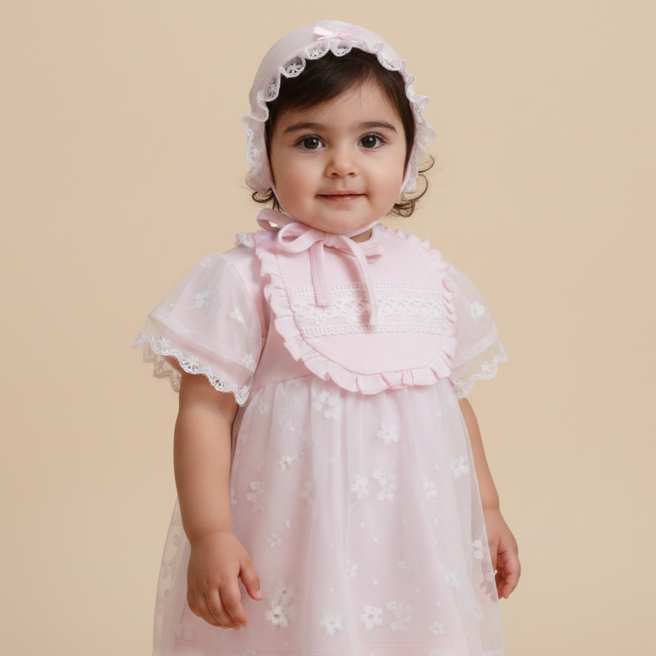 فستان دانتيل للبنات الصغار 2503