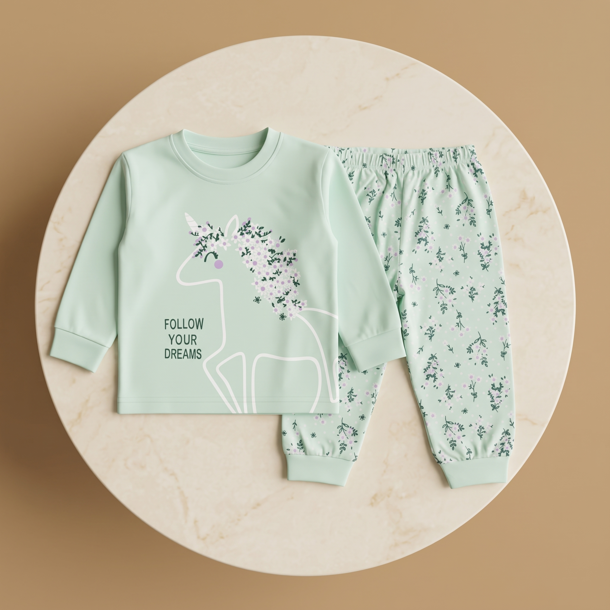 Baby L/S Pajamas RY-39356