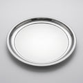 Stainless steel round trays 55 cm