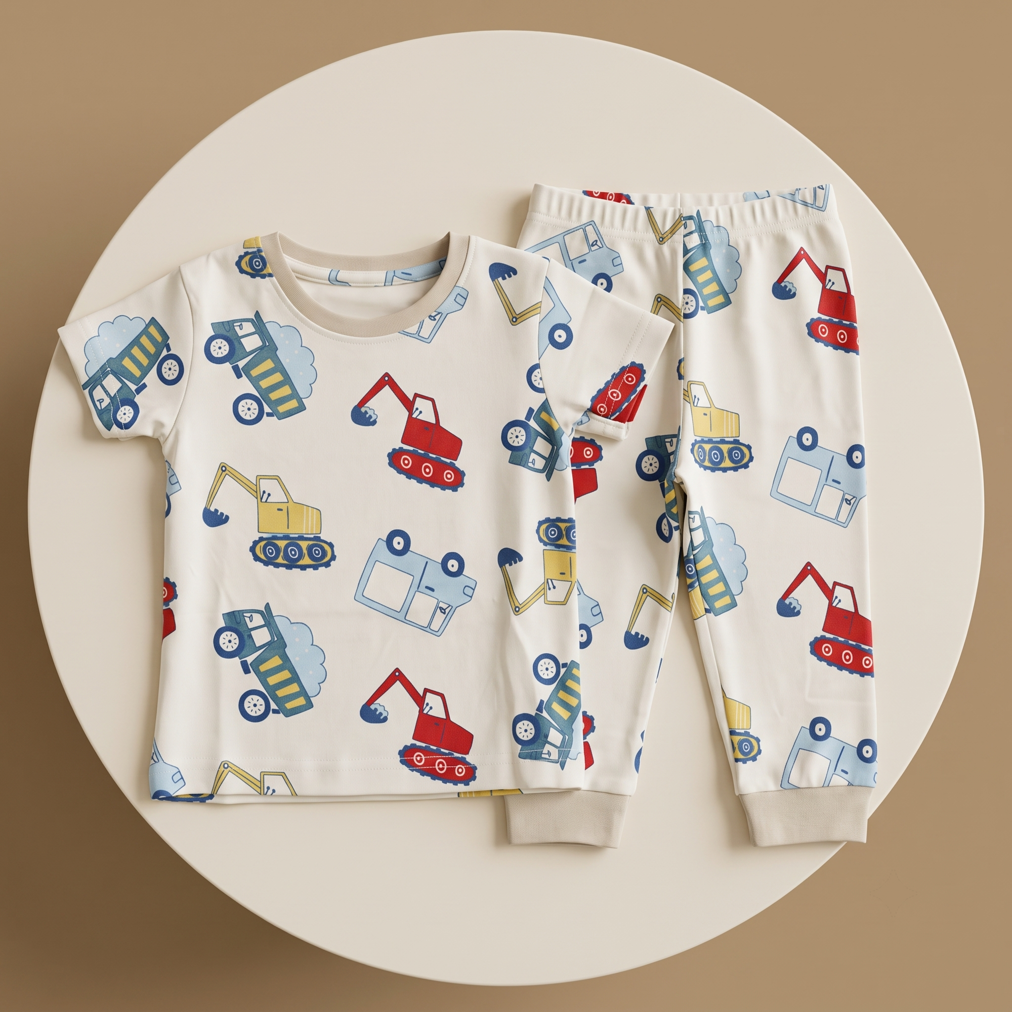 Cranes Cream H/S Pajamas