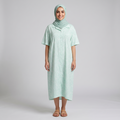 Little Flowers Green Womens Midi