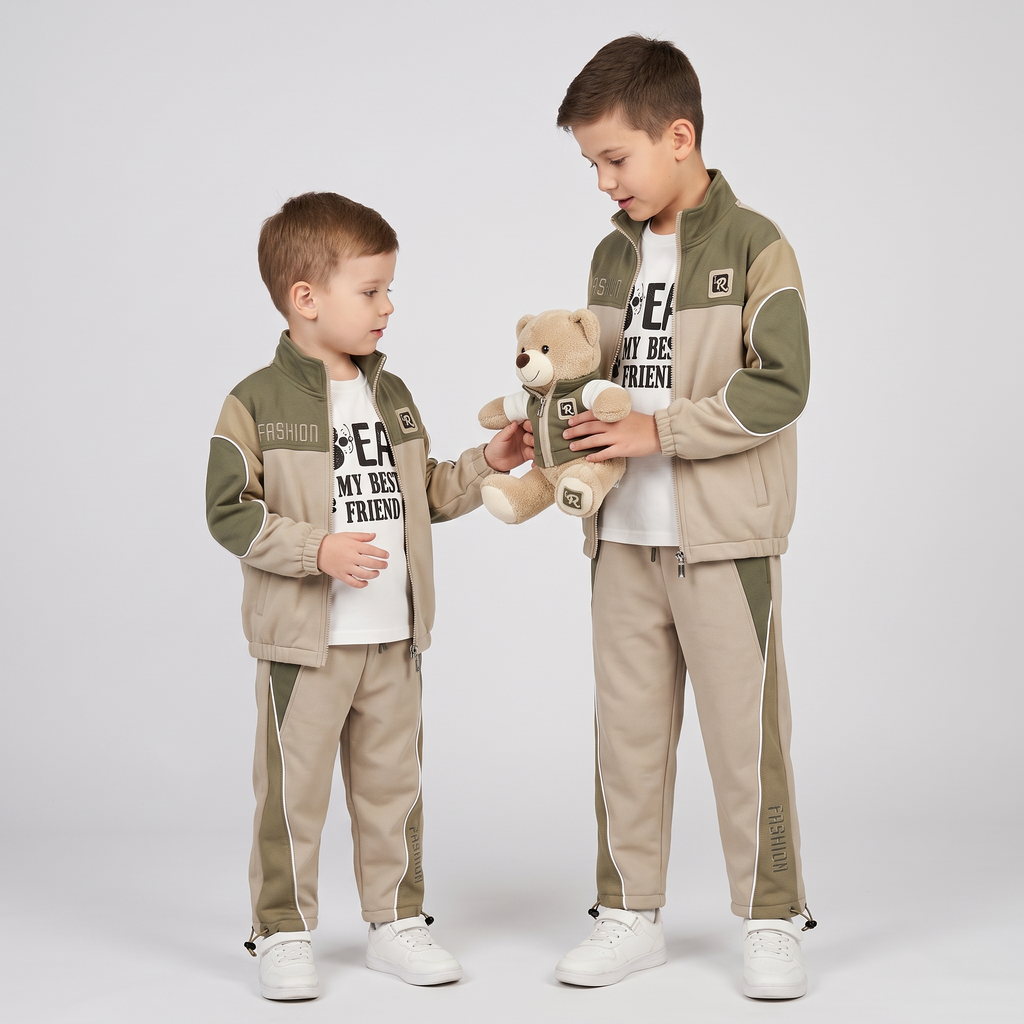 Kids Winter Pajama 3 Pcs CH-2231/2232