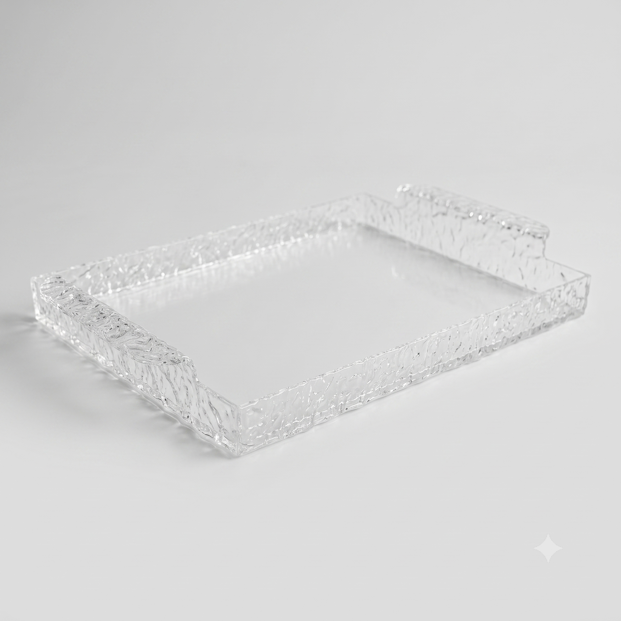 TR23-03-L Rectangular Tray Large Clear