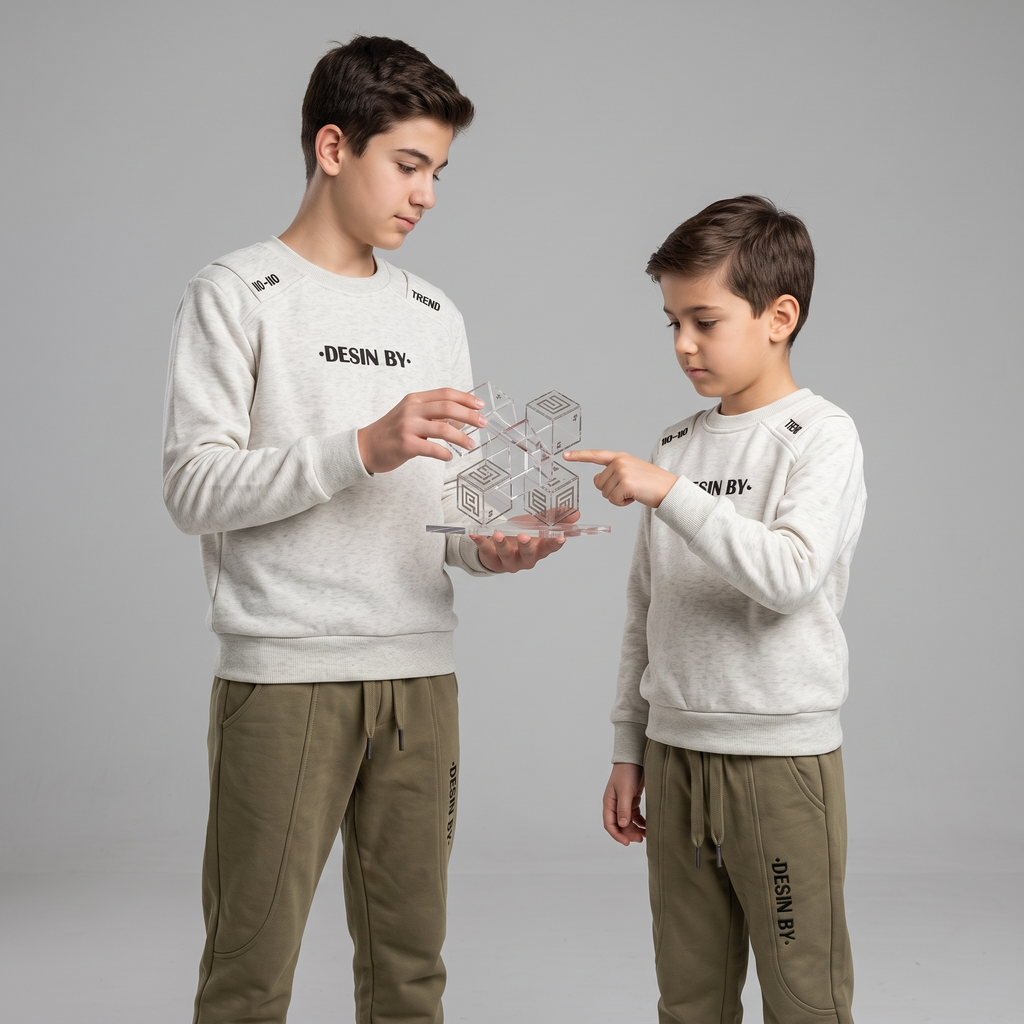 Kids Winter Pajama 2 Pcs CH-2267/2268