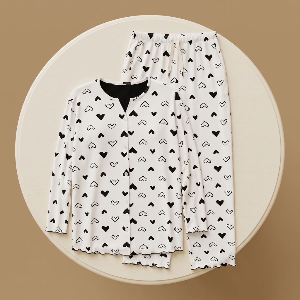 Womens Pajama 2Pcs HM-70523