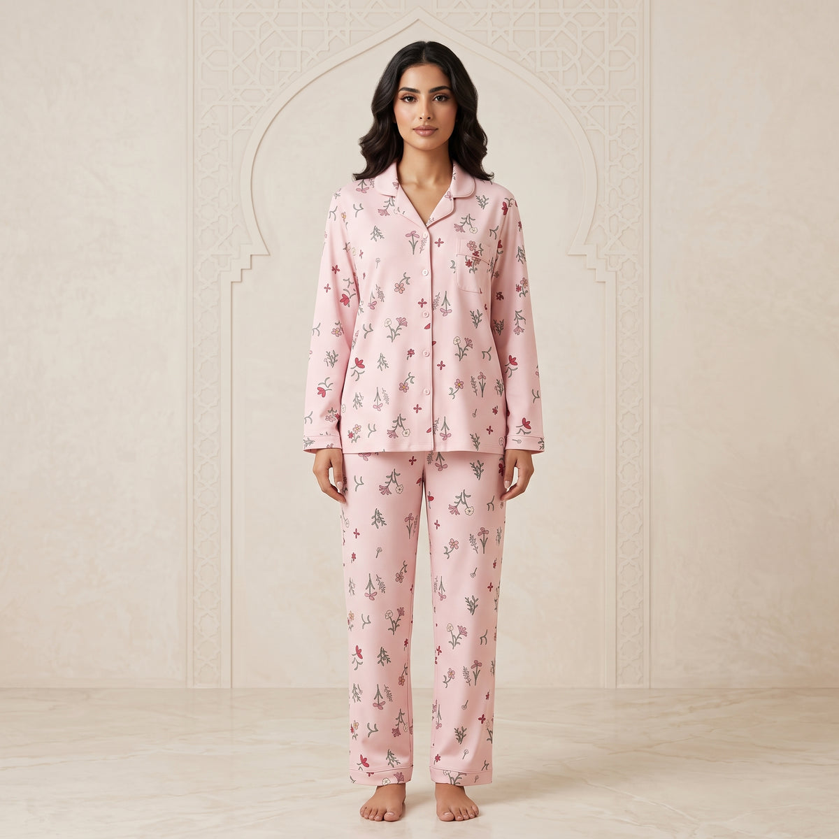 Womens Pajamas 2Pcs 742405M