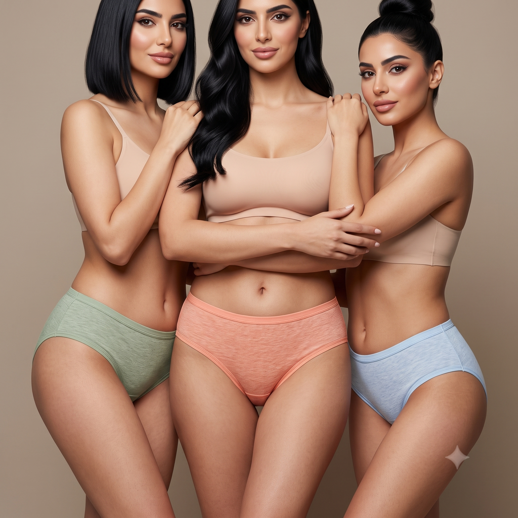 Womens Underwear 3Pcs Set 1010-8