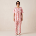 Womens Cotton Pyjama Set LS-108/J-46