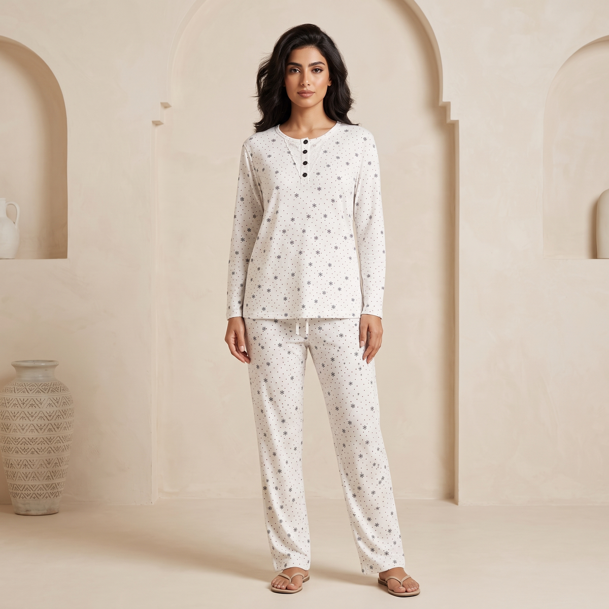 Womens Pajama 2Pcs HM-70504