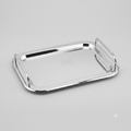 Silver Plain Serving Trays, 18*26 cm WA122