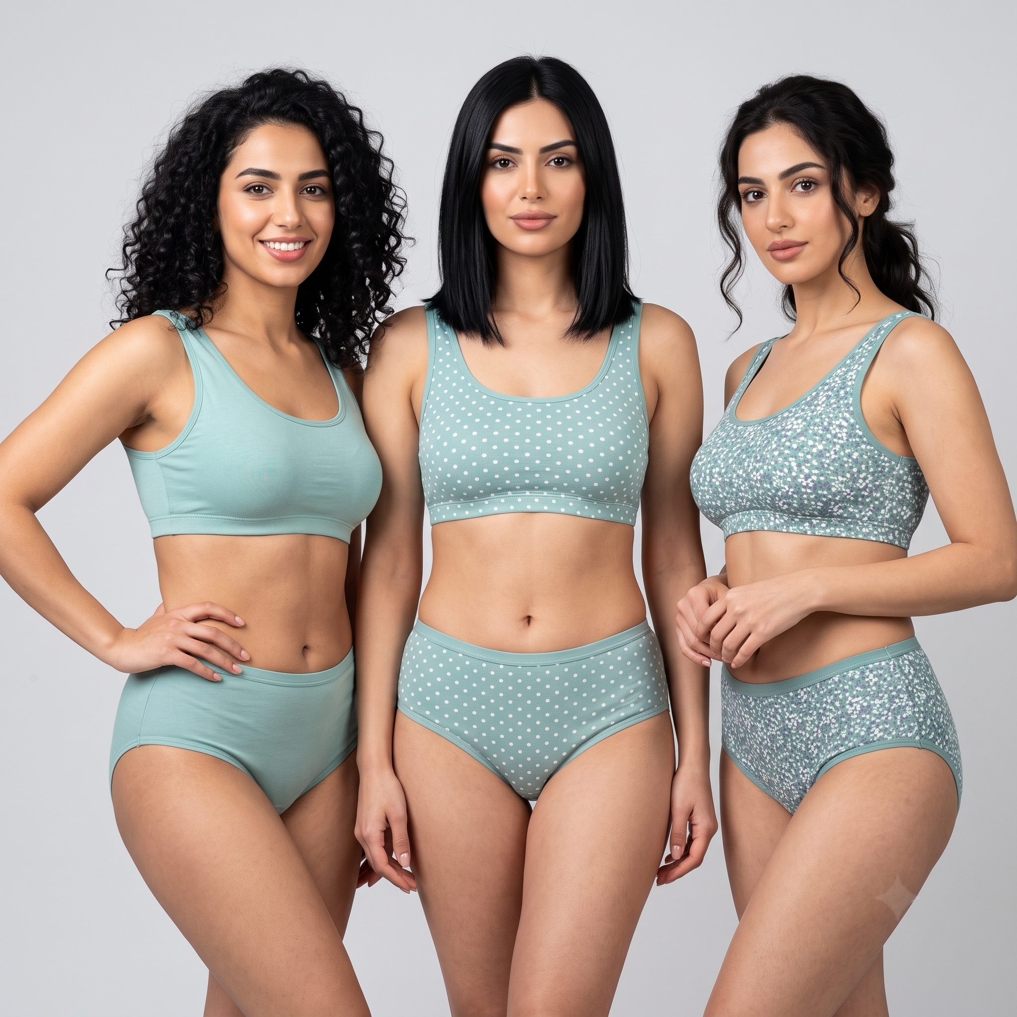 Womens Underwear 3Pcs Set 1010-10