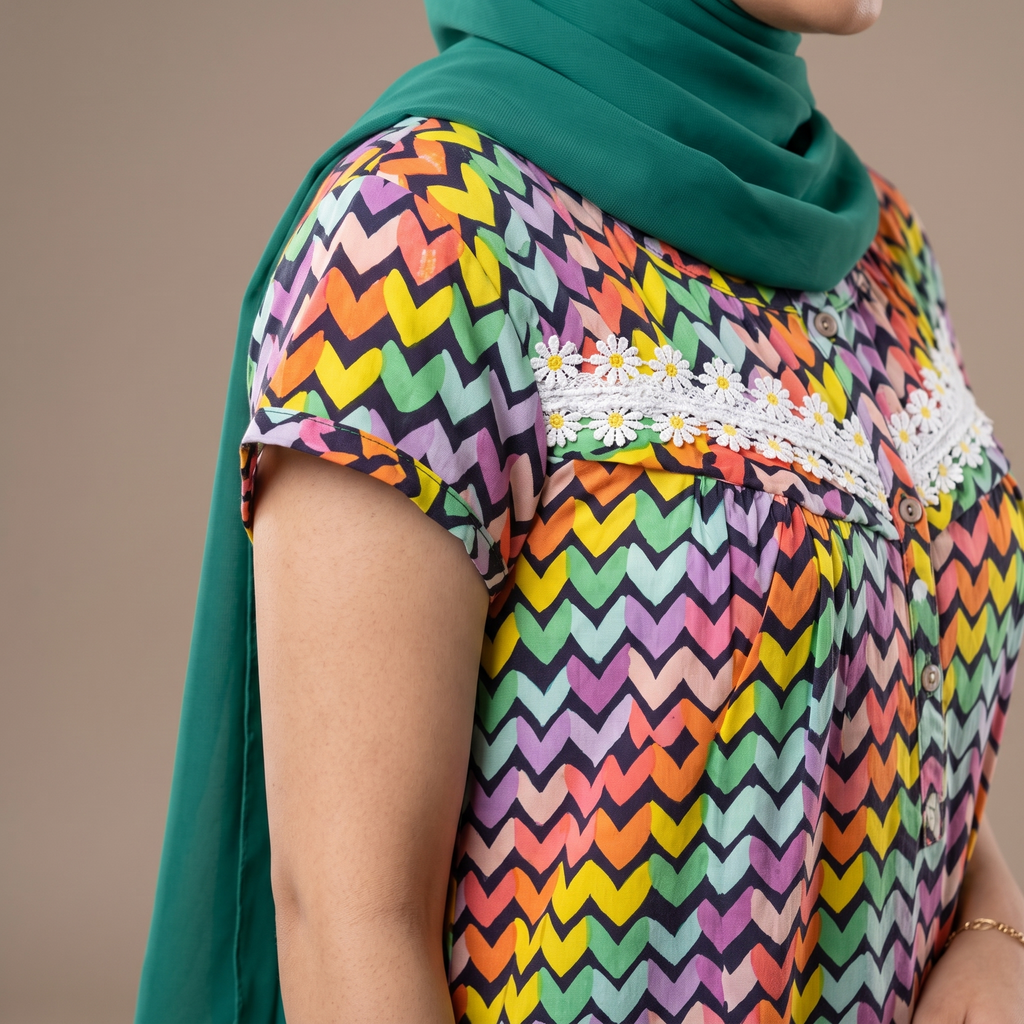 Coloring Hearts Womens Midi