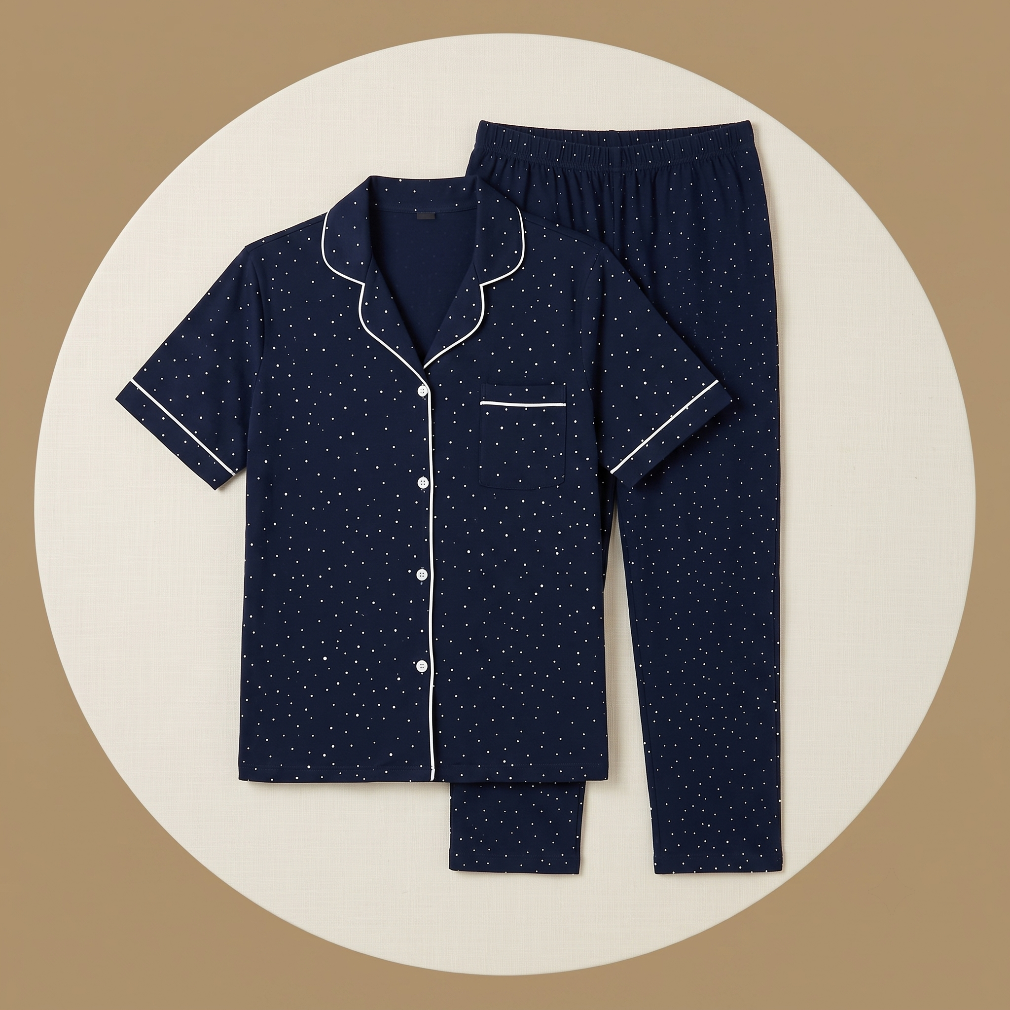 Womens Pajamas 2Pcs ST-2836