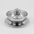 Date dish with 16 cm base and glass lid Qween-20589