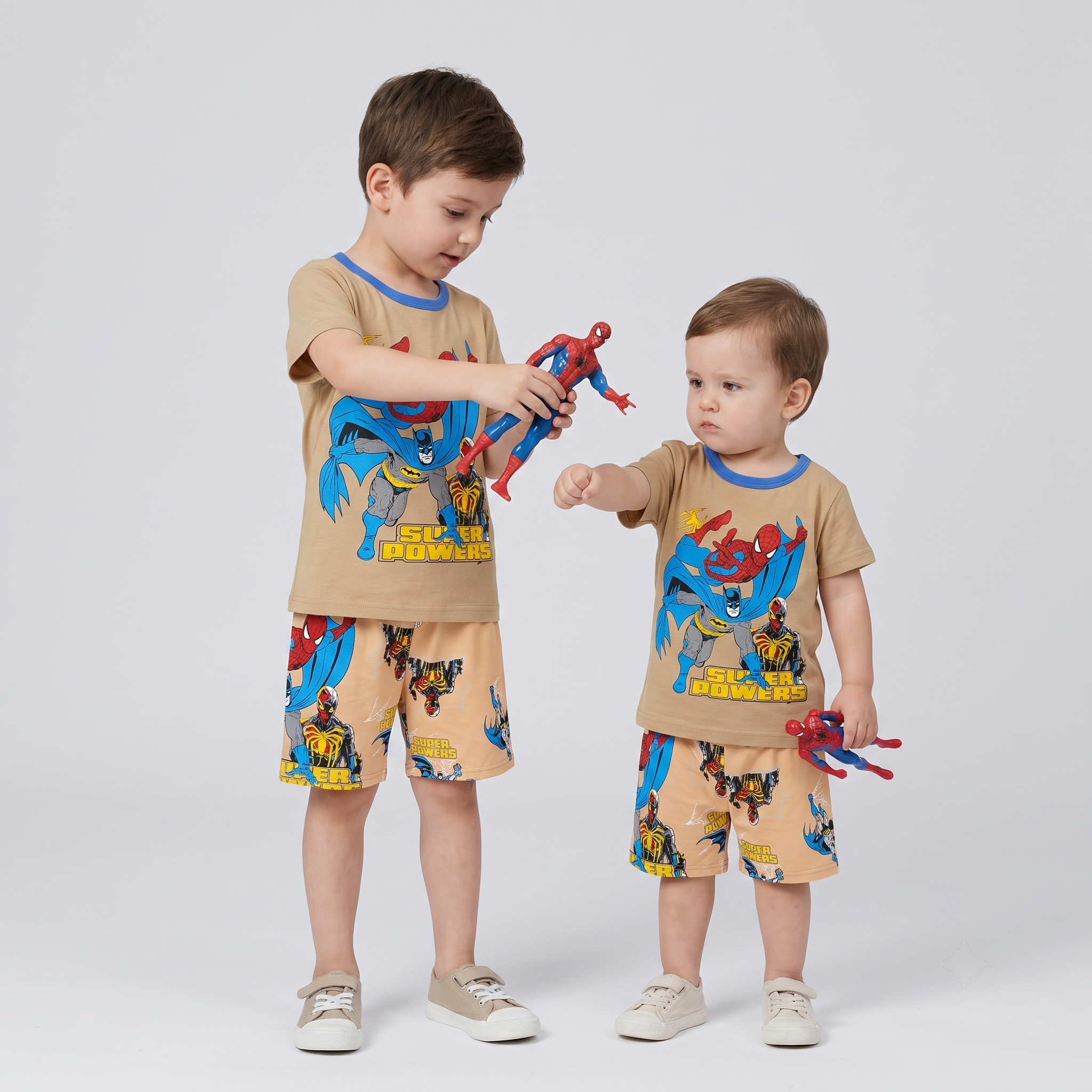Super Powers H/S Short Set