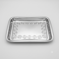 صينيه استيل مستطيل rect. deep tray 35CM	11131
