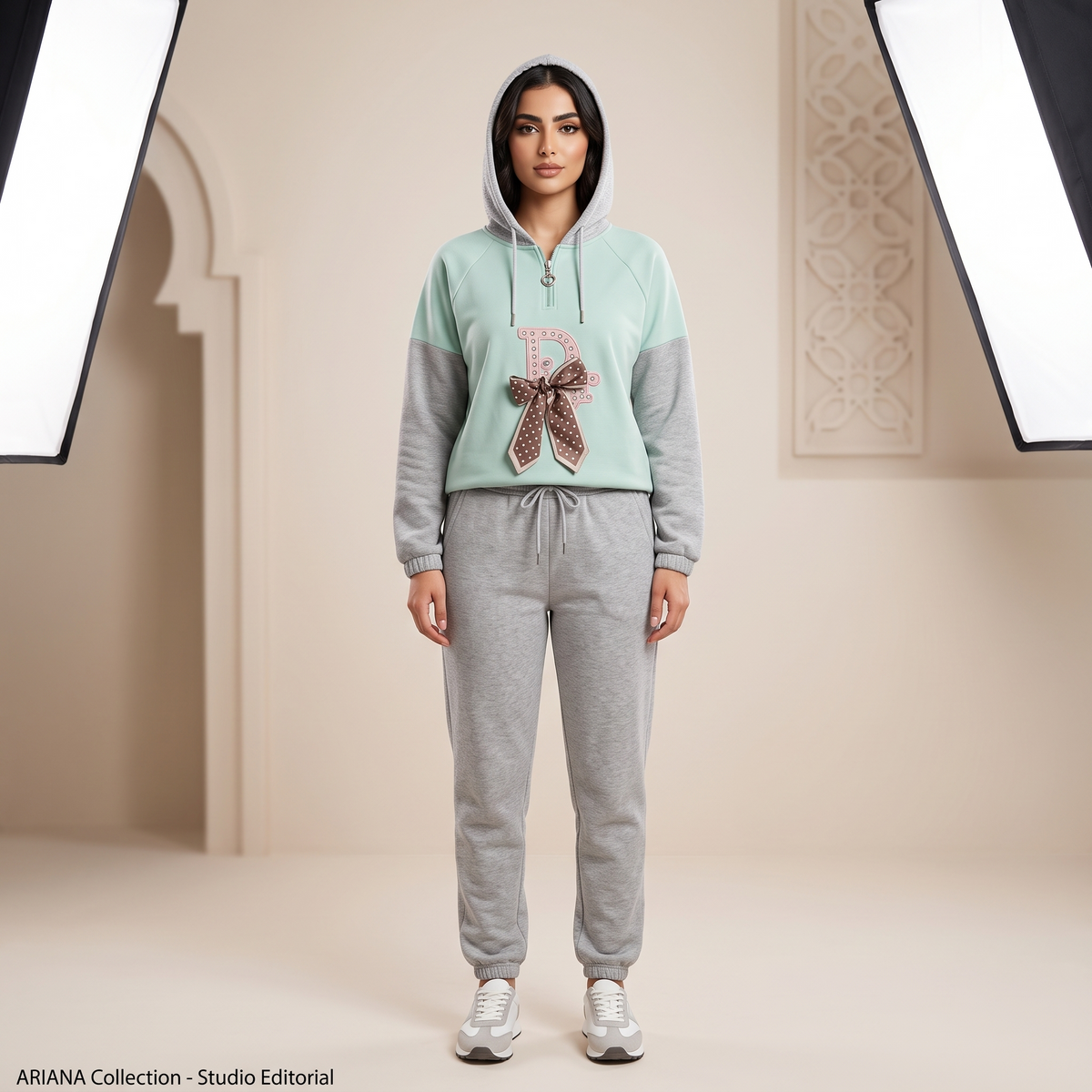 Womens Winter Pajama 2Pcs A25038C