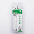 Power strip, 2m, 4 outlets