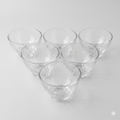 Small glass ashtray with handle 1004-3