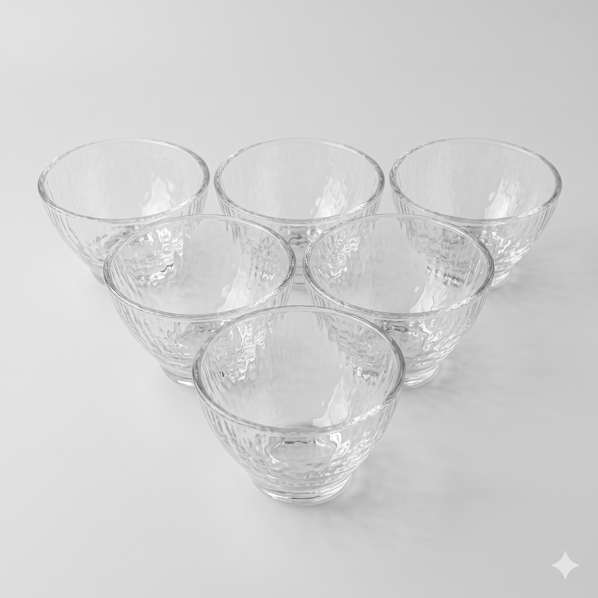 Small glass ashtray with handle 1004-3