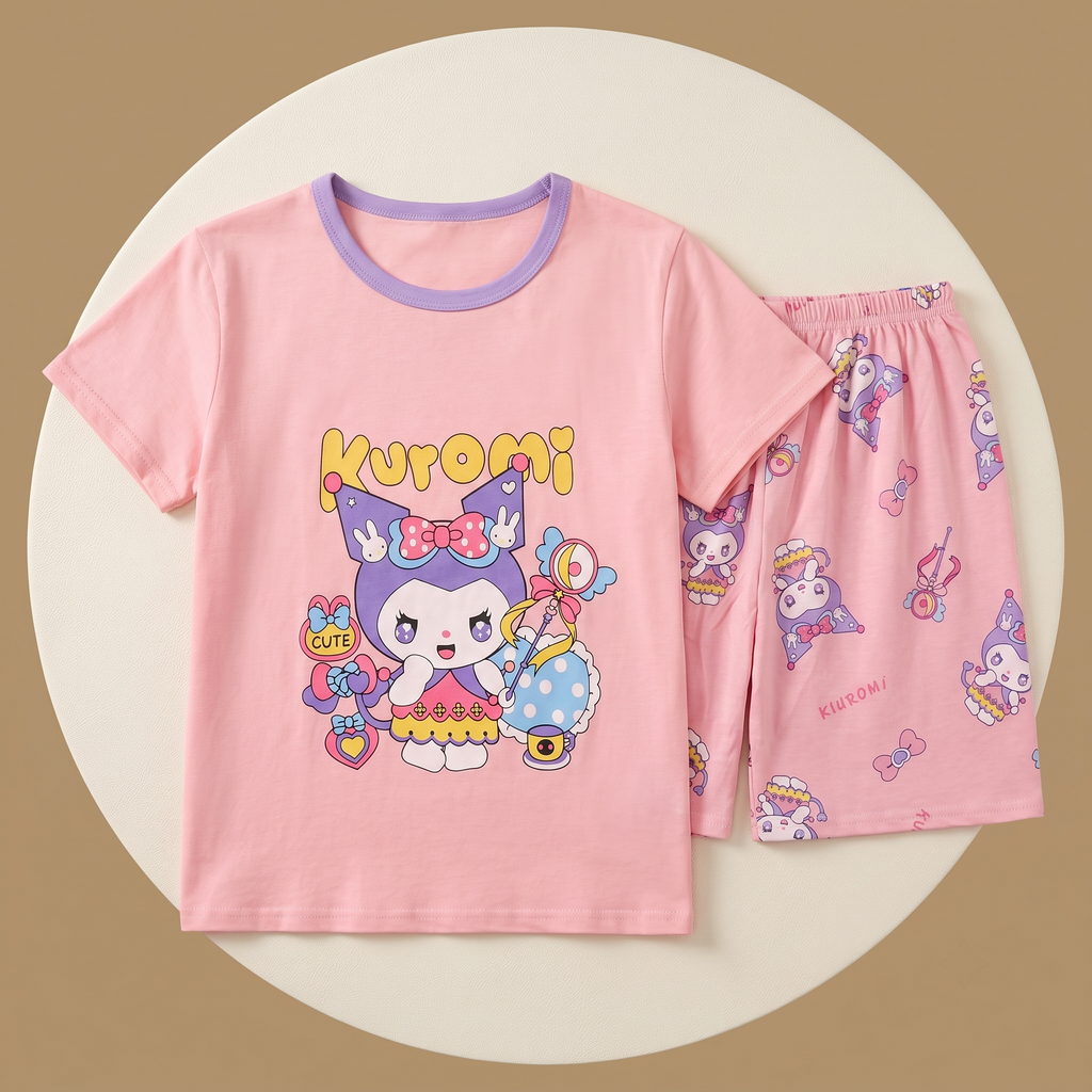 Magical Kuromi H/S Short Set
