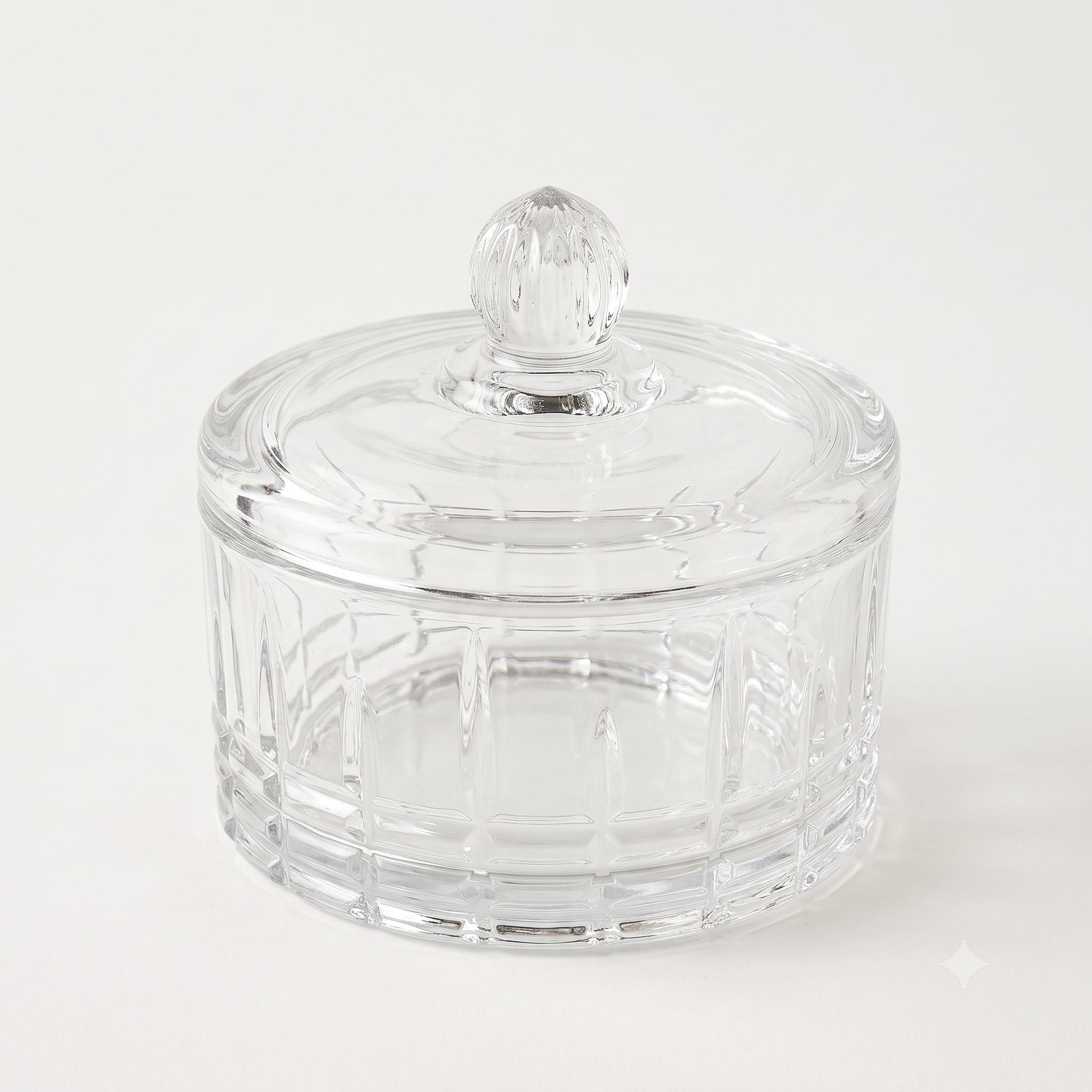 Glass sugar bowl (4) 251