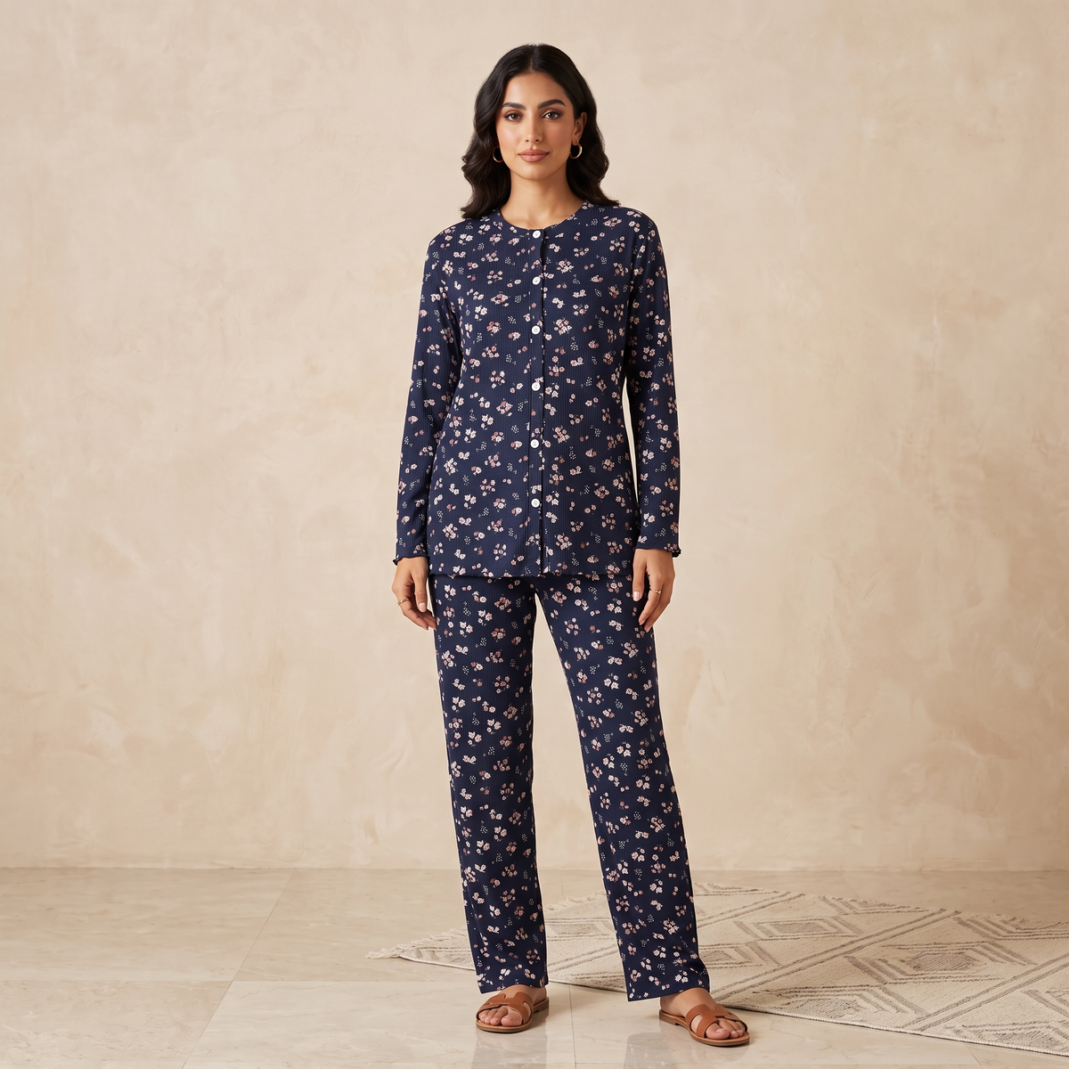 Womens Pajama 2Pcs HM-70537