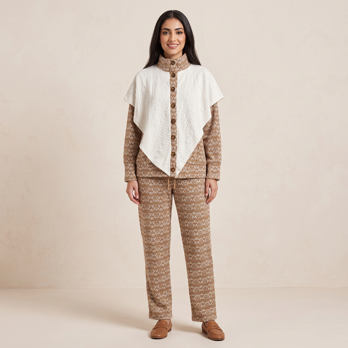 Womens Winter Pajama 2Pcs A25024C