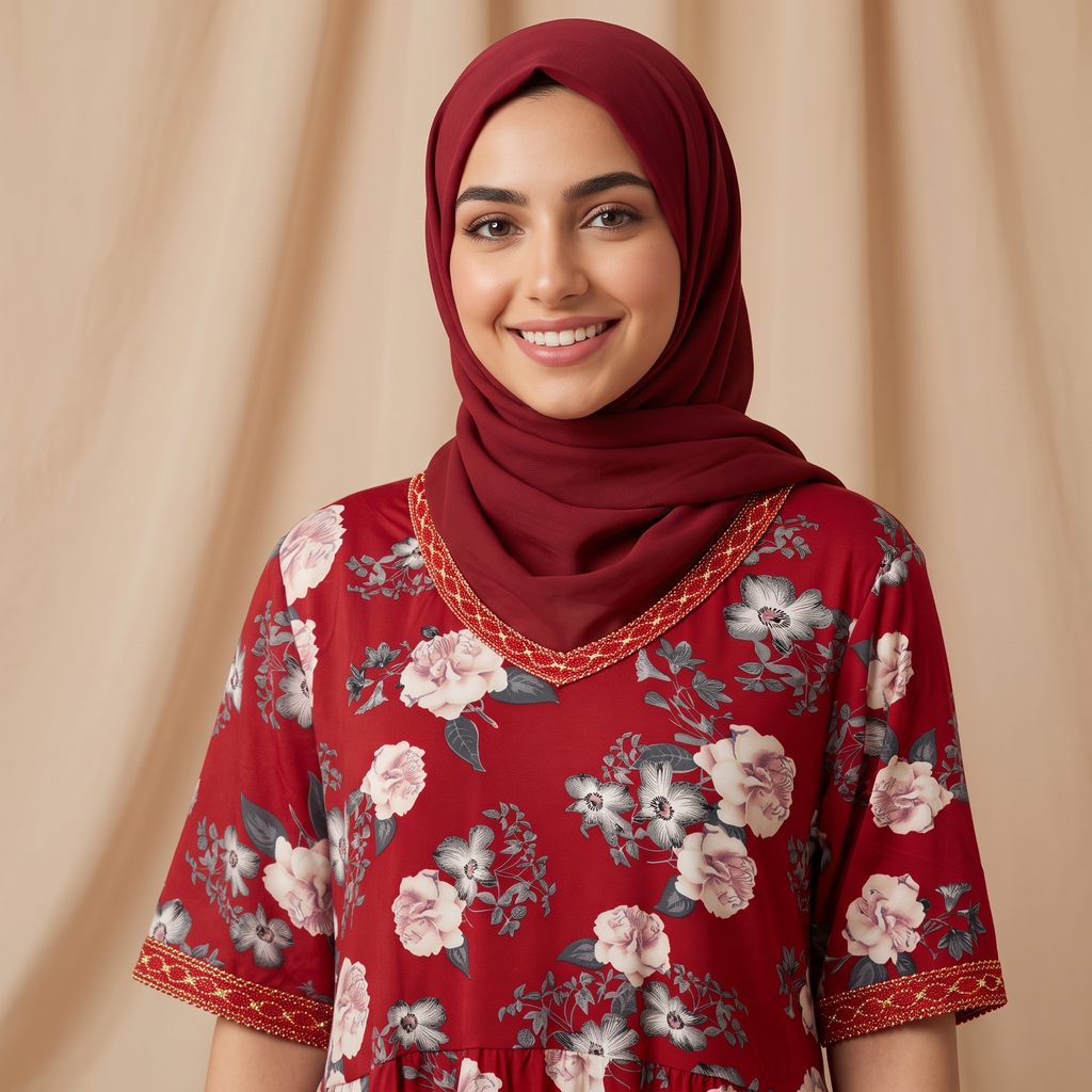 طقم فستان وبنطال نسائي 6250