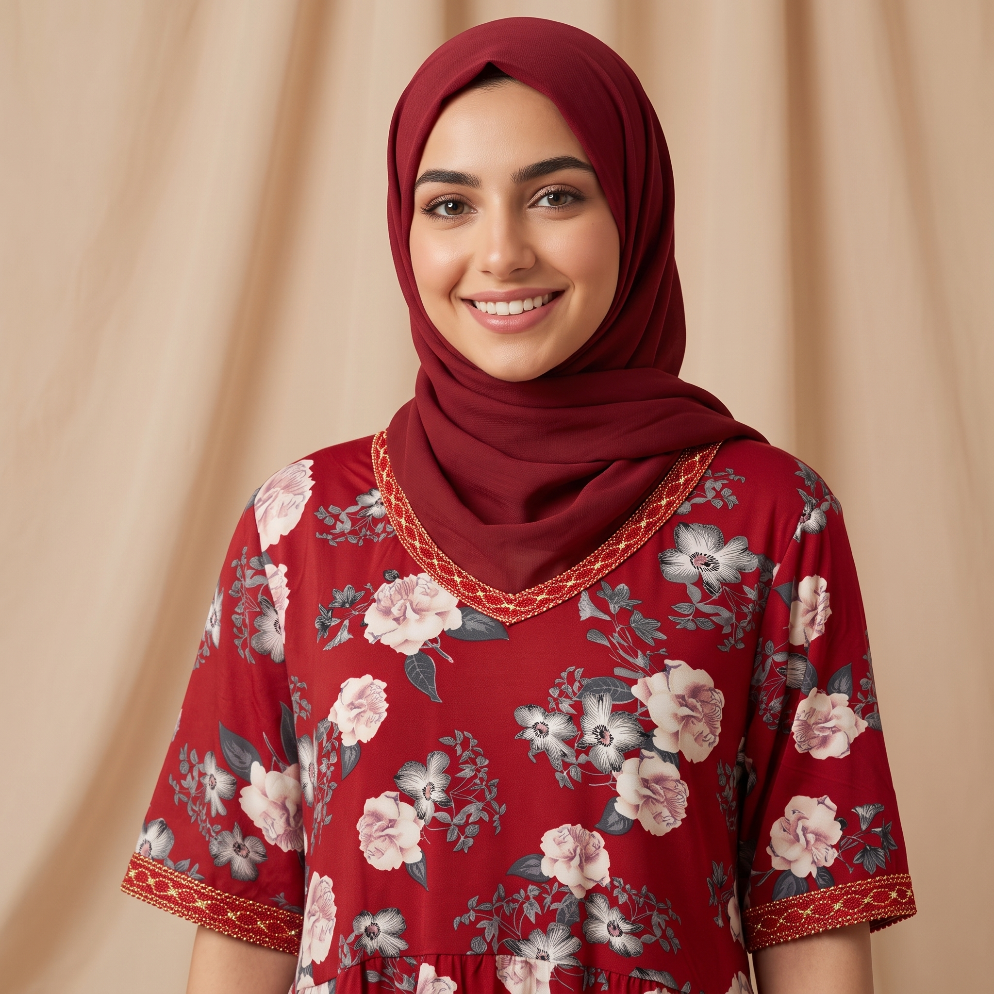 طقم فستان وبنطال نسائي 6250