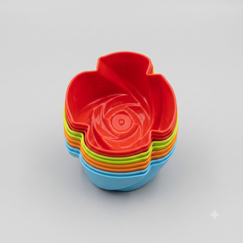 12-Piece Silicone Cupcake Liners