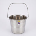 Stainless steel bucket with lid 20 liter 1031