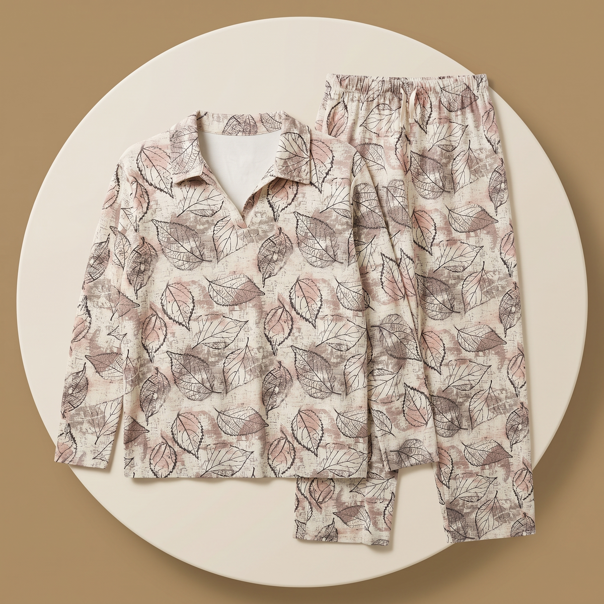 Womens Pyjama 2 Pcs 9136