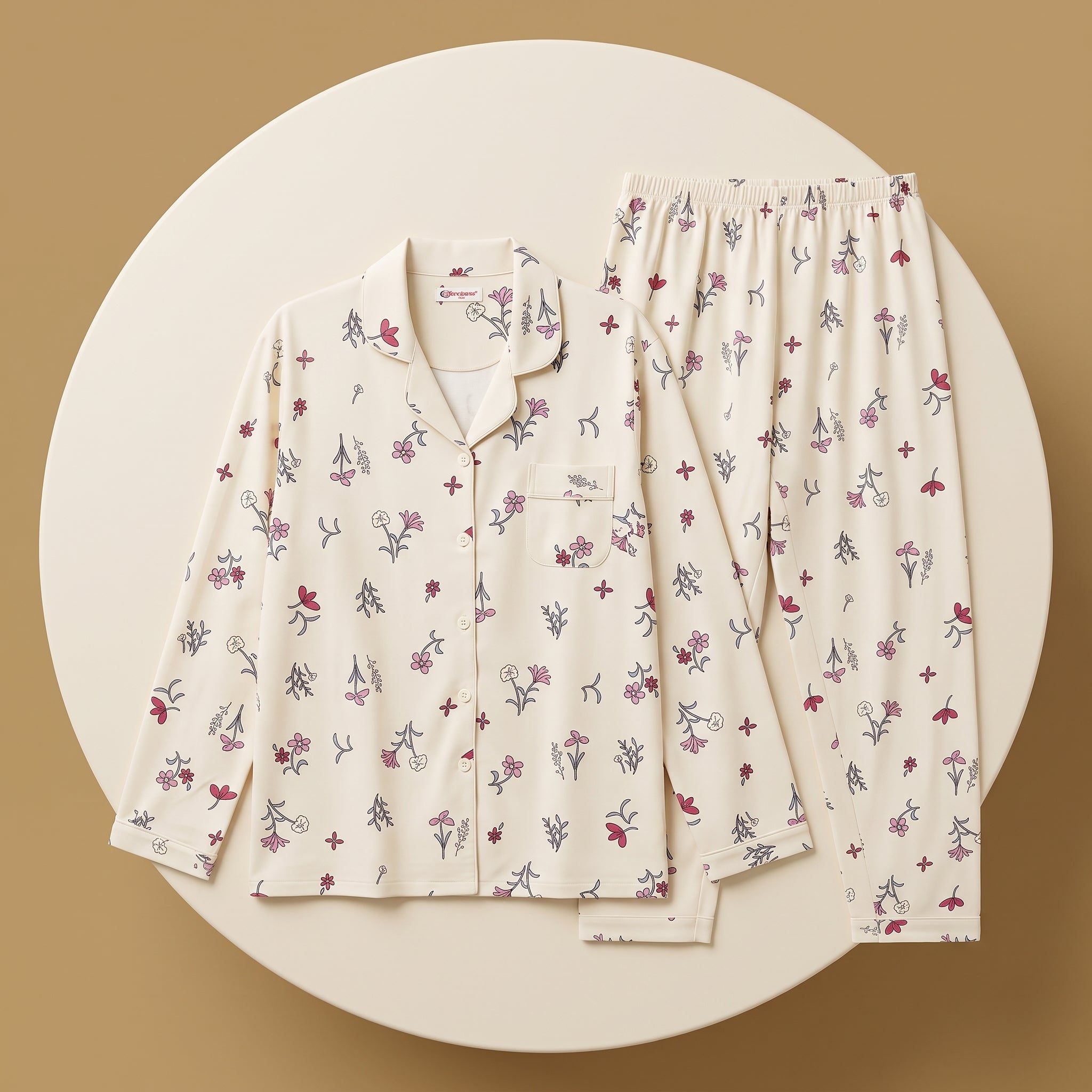 Womens Pajamas 2Pcs 742405M