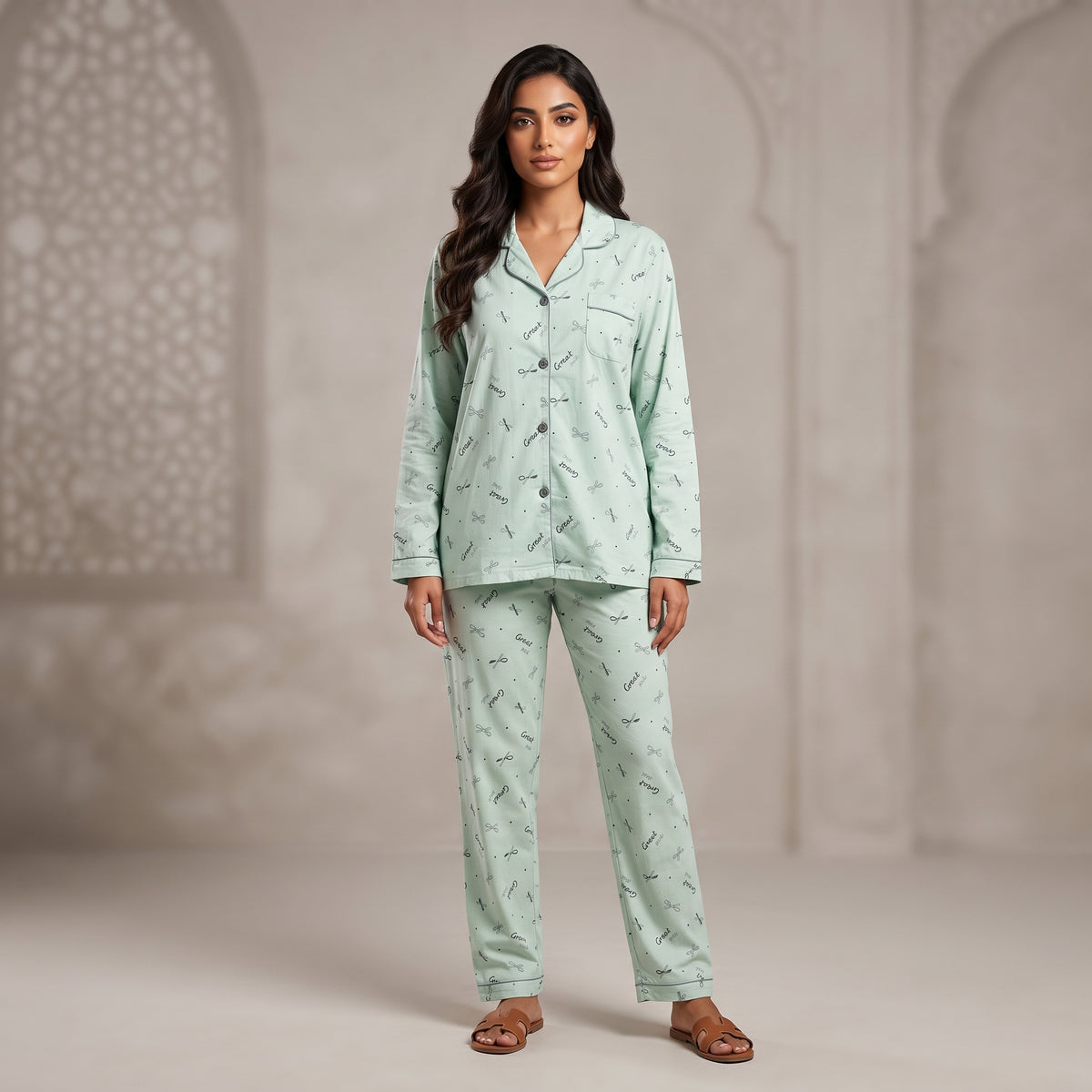 Womens Pajamas 2Pcs 742380