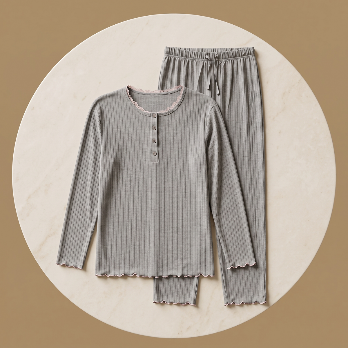 Womens Pajama 2Pcs HM-70512