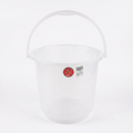 Clear Plastic Bucket #21 3248
