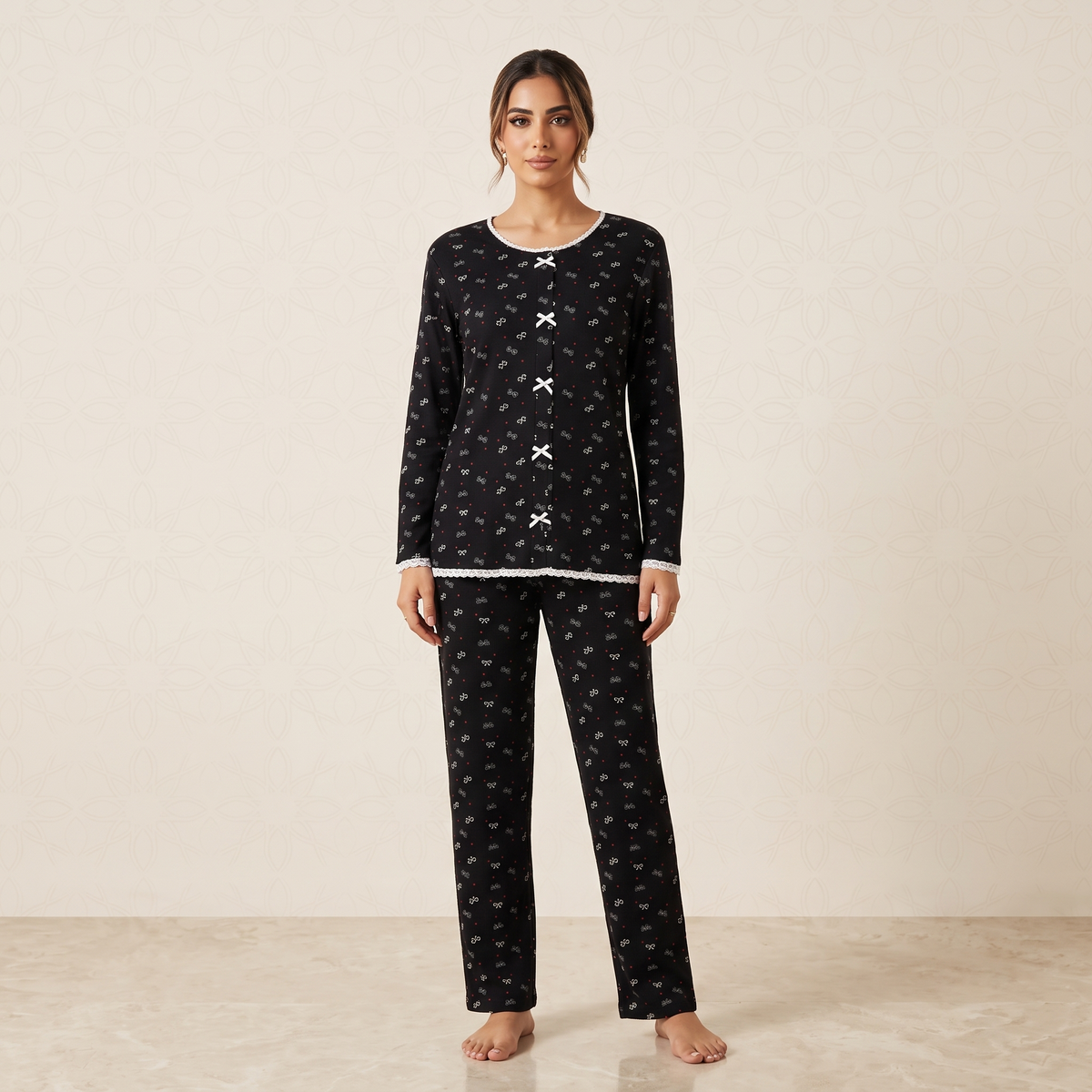 Womens Pajama 2Pcs HM-70561