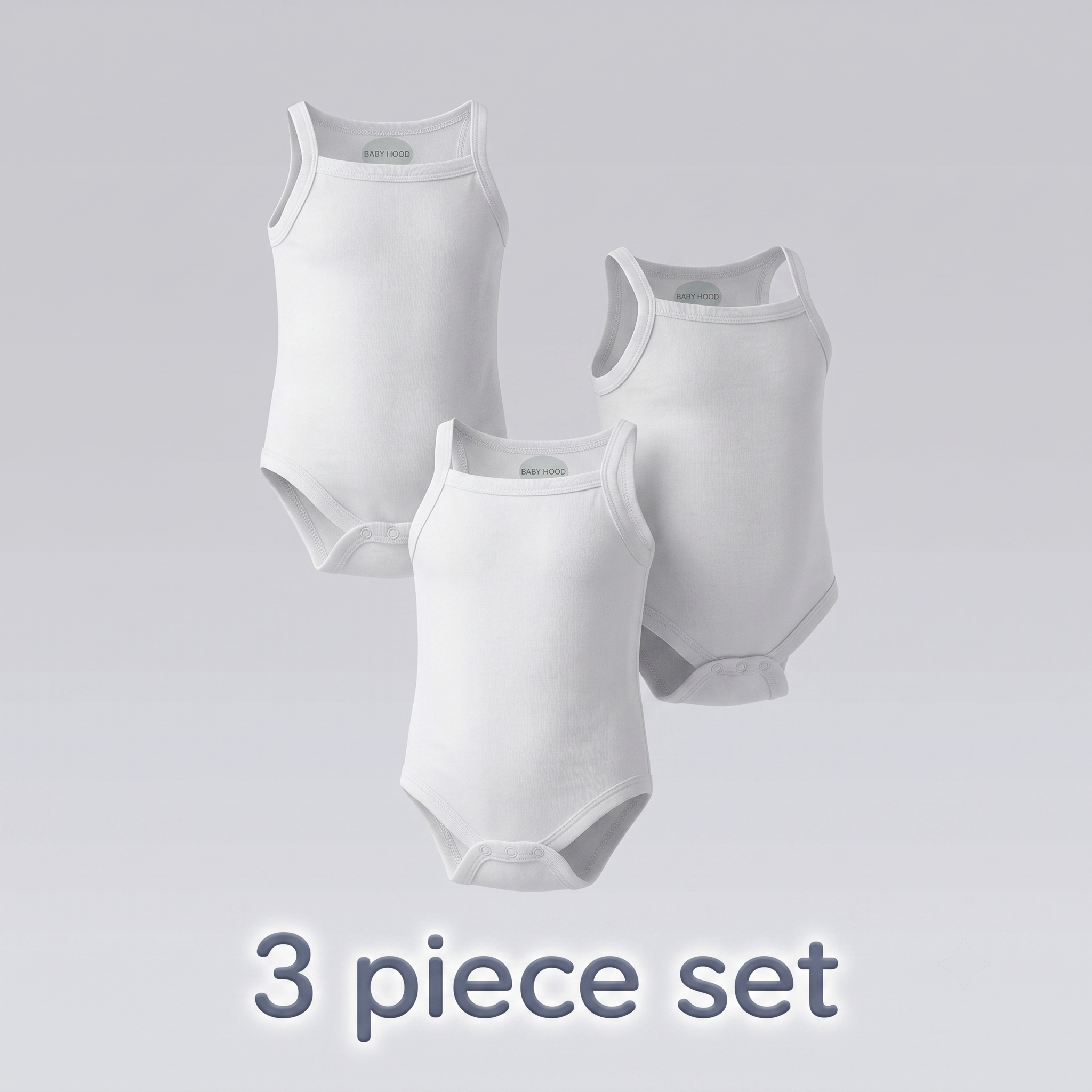 Baby Bodysuit 3PCS IBS 1 BELT