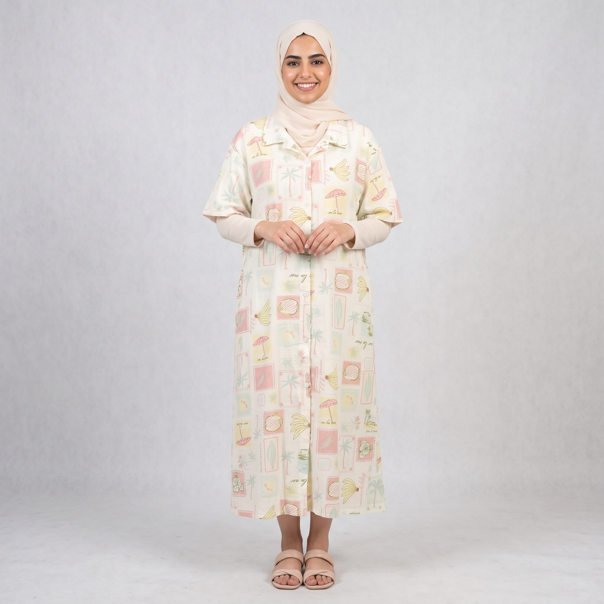 Beach Banana Womens Midi
