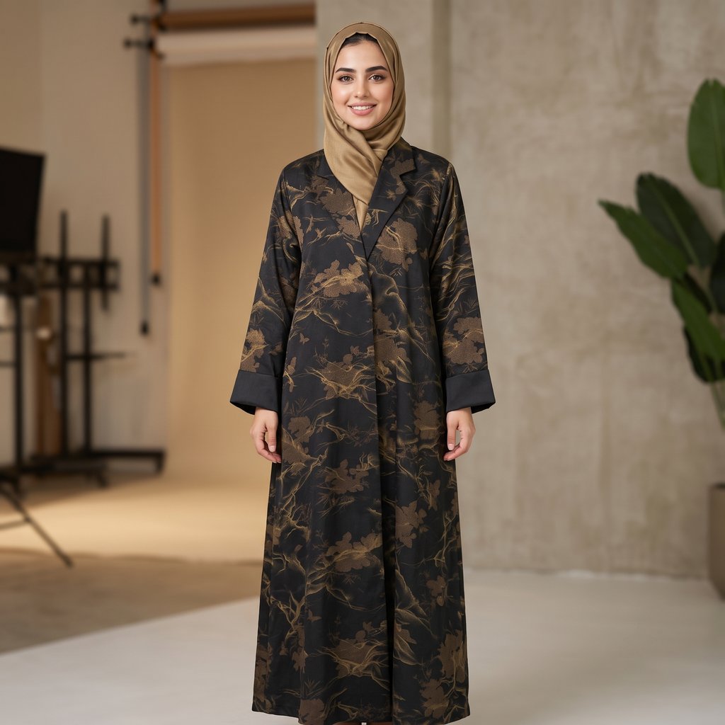 Abaya 1Pcs 0228-1