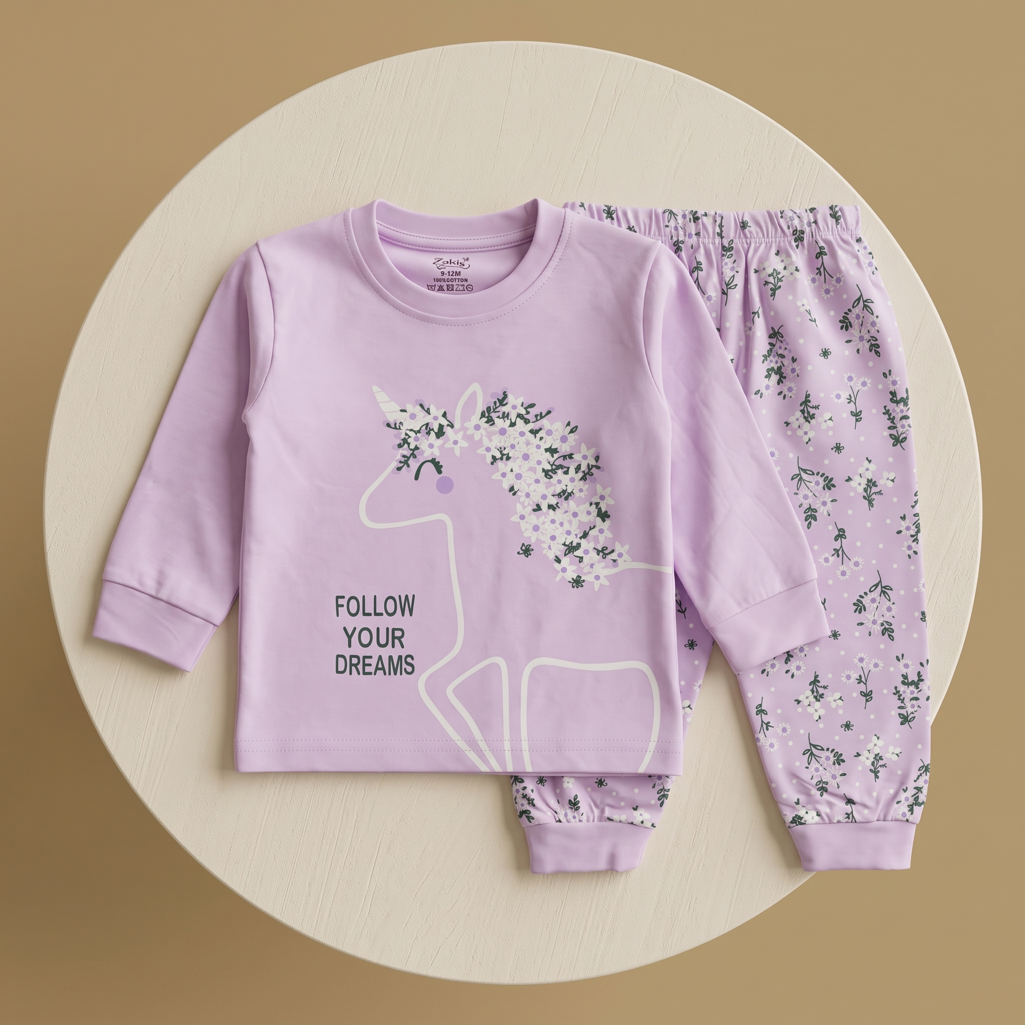 Baby L/S Pajamas RY-39356