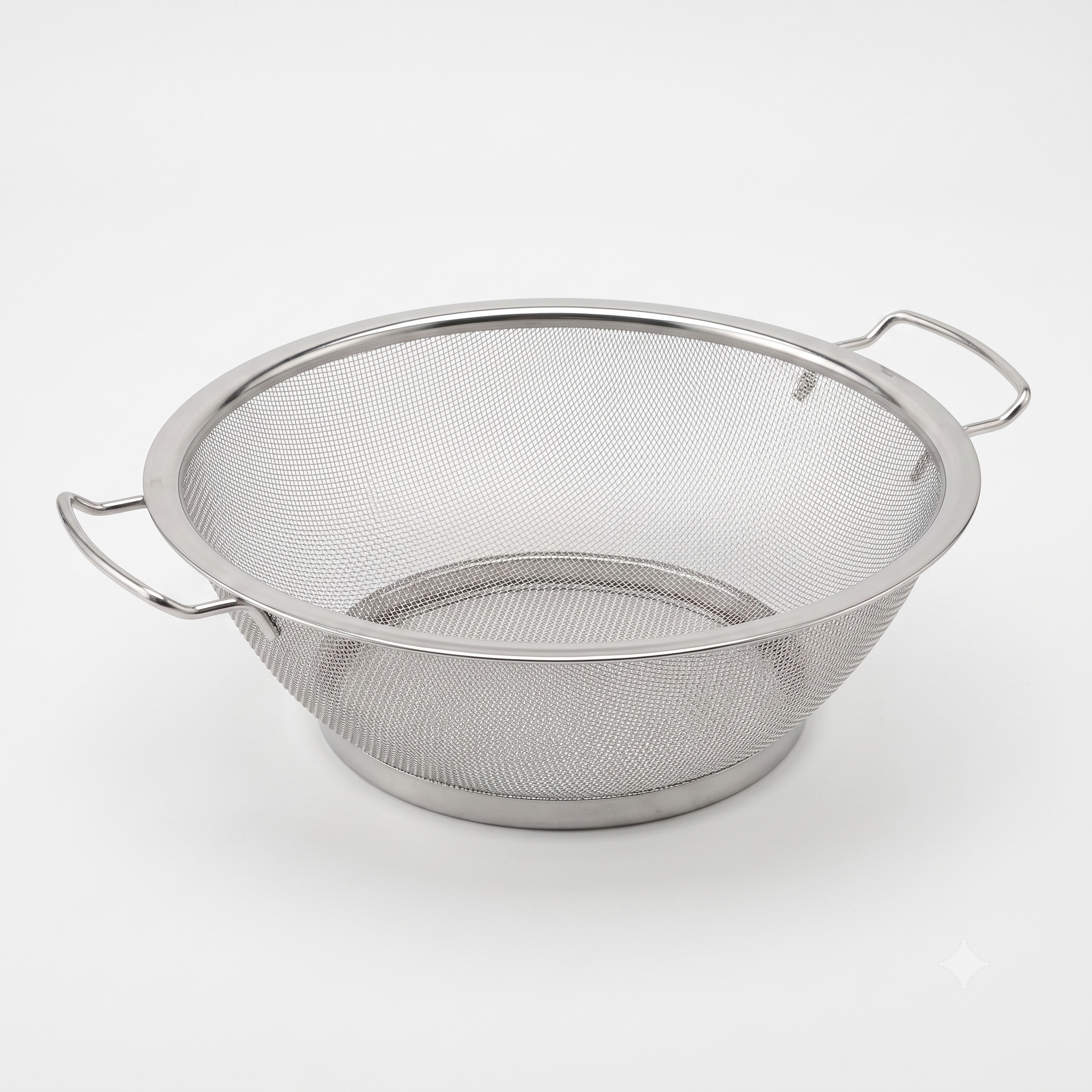 Vegetable Strainer, Stainless Steel, Two Handles, 30 cm, SJ 060A