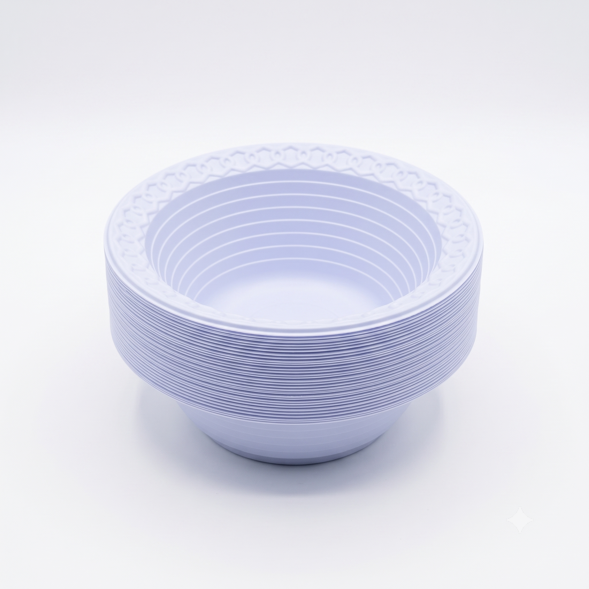 WHITE PLASTIC BOWL LARGE