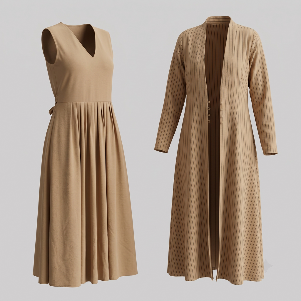 Womens Jacket 2Pcs Set 1197