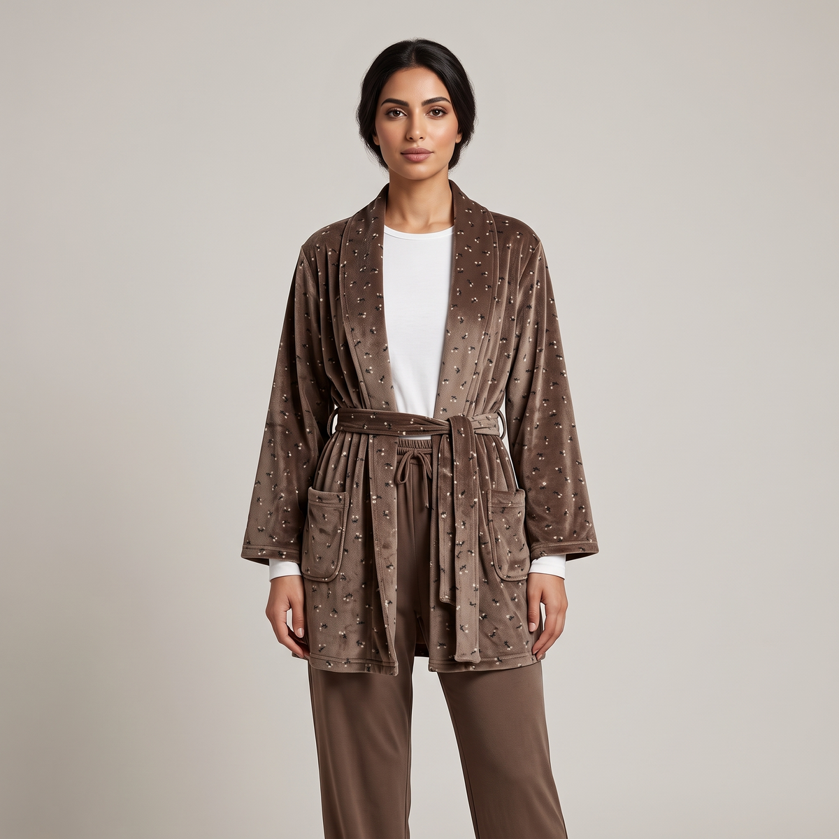 Womens Pyjama 3 Pcs 9113