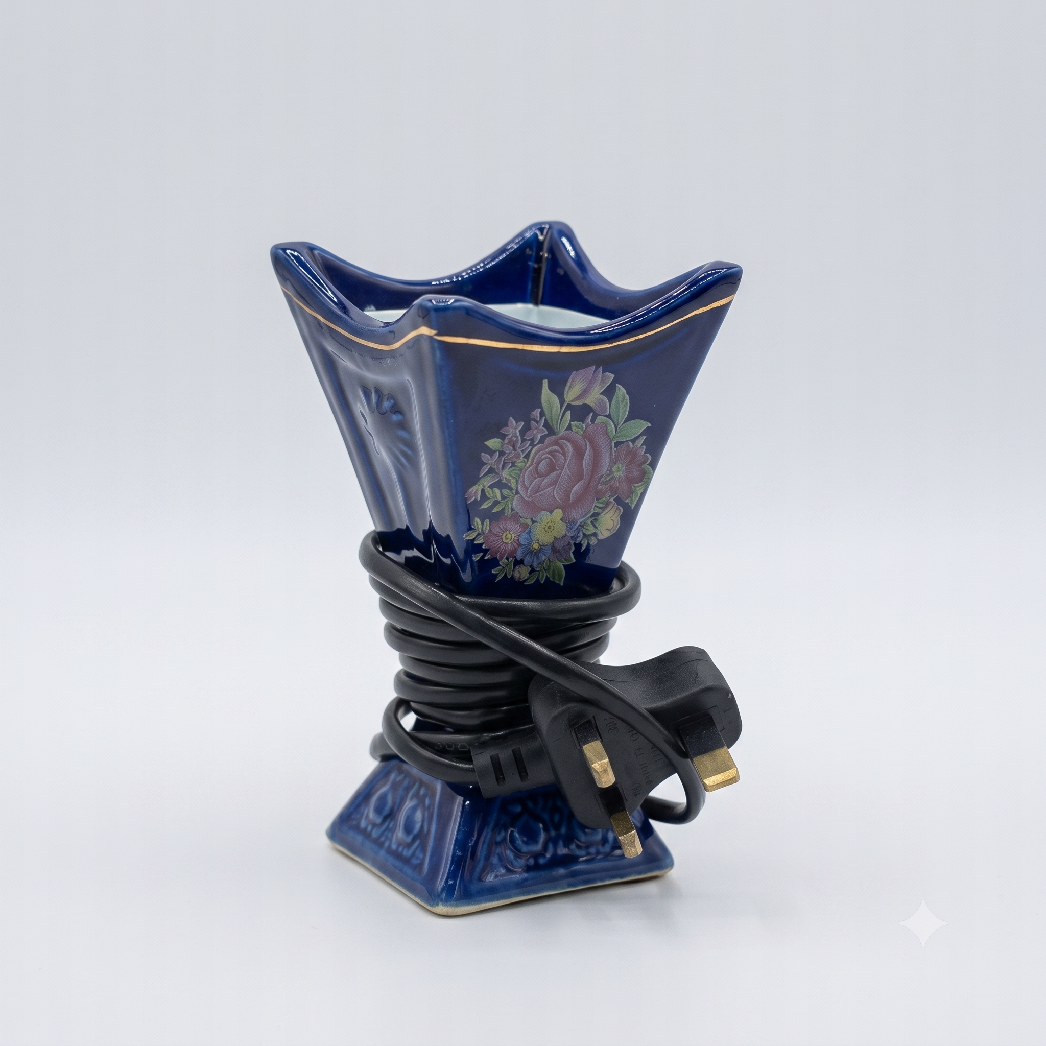 Electric wooden incense burner