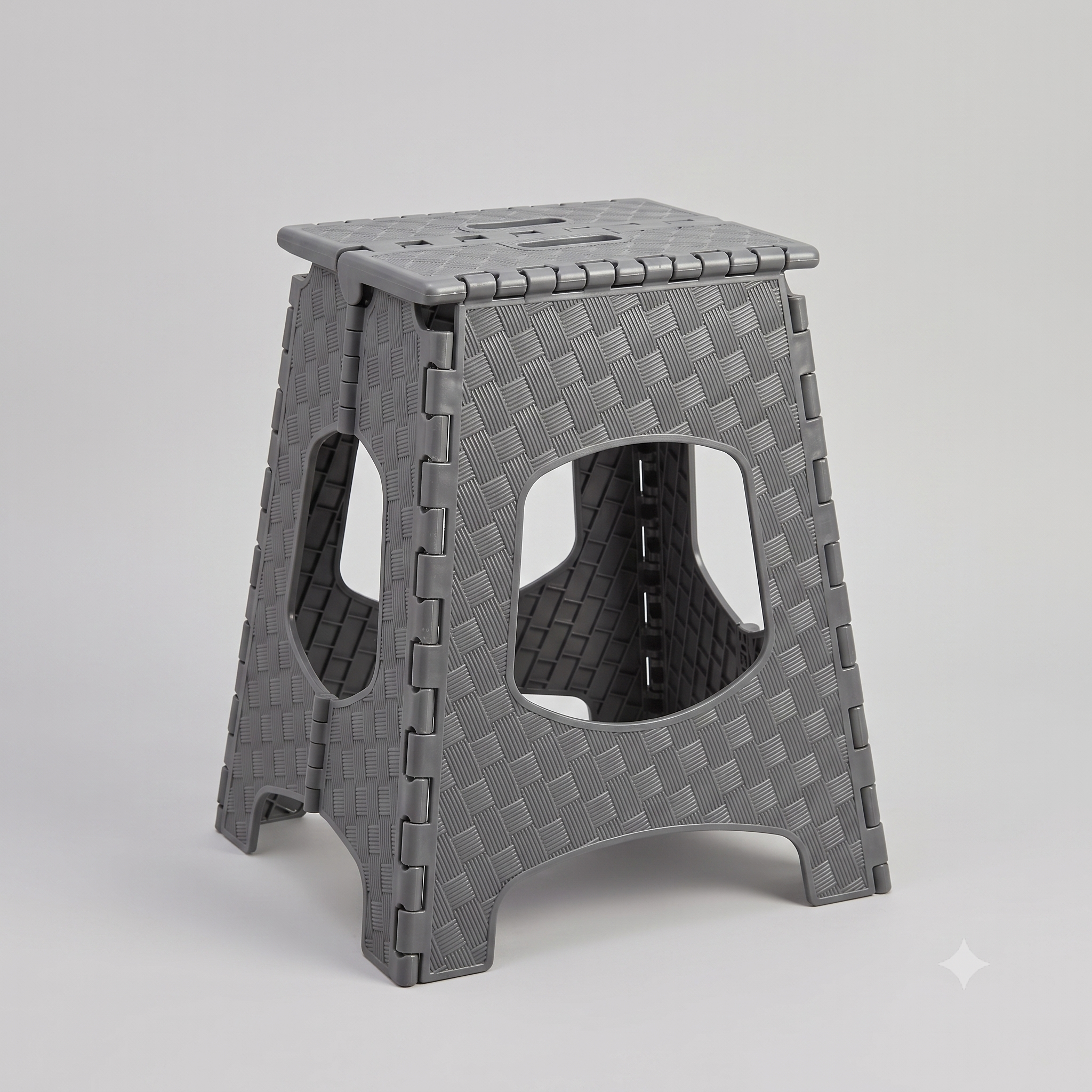 Folding plastic stool 6011
