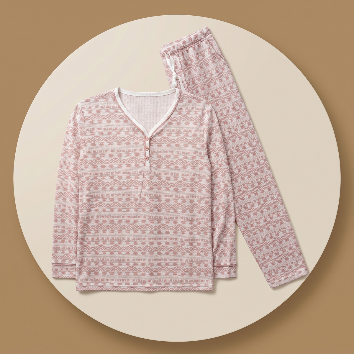 Womens Pajama 2Pcs HM-70541