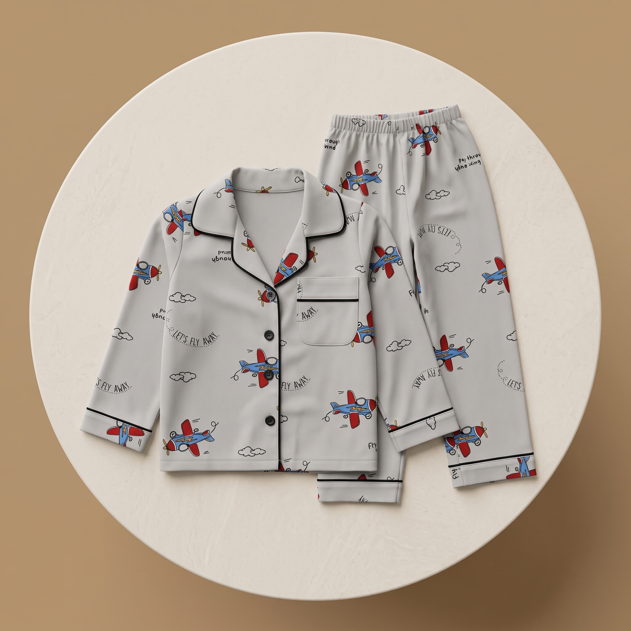 Kids L/S Pajamas 642136A